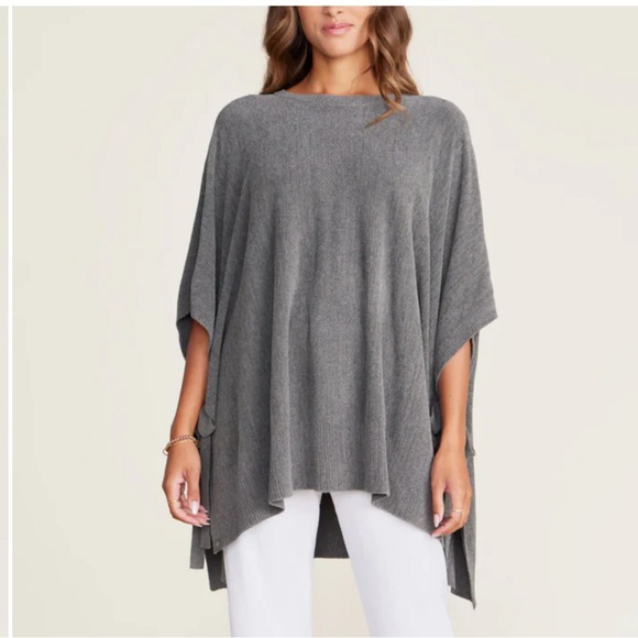 BAREFOOT DREAMS COZYCHIC ULTRA LITE® HI/LOW PONCHO size S - Picture 1 of 6